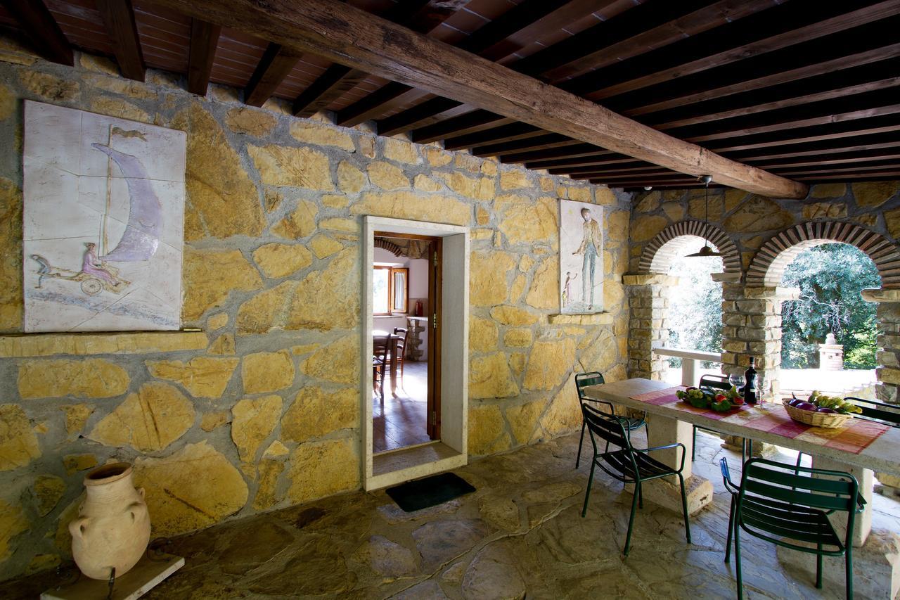 Villa Le Querciolaie Monteverdi Marittimo Extérieur photo